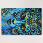 ETHERISCHE GODIN: Fusie van kunst en fantasie Legpuzzel (Horizontaal)