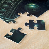 ETHERISCHE GODIN: Fusie van kunst en fantasie Legpuzzel (Zijkant)