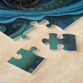 ETHERISCHE GODIN: Fusie van kunst en fantasie Legpuzzel (Zijkant)