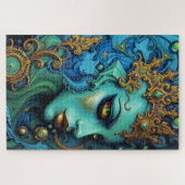 ETHERISCHE GODIN: Fusie van kunst en fantasie Legpuzzel (Horizontaal)
