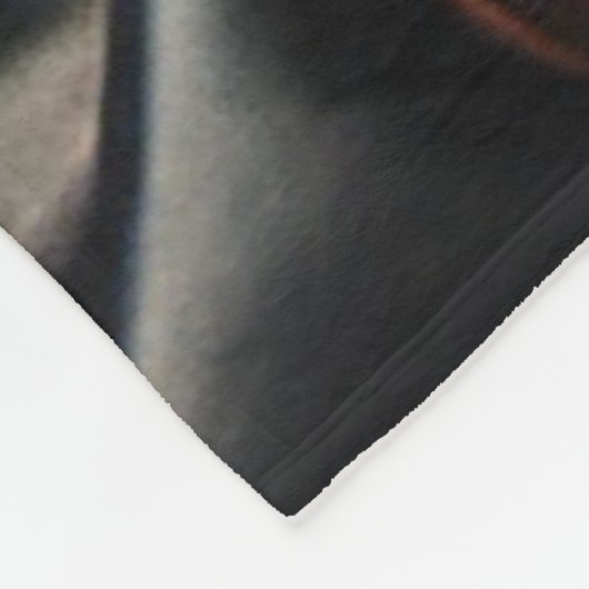 ETHERISCHE GOTISCHE OMHELZING – Luxe Zwart & Goud Fleece Deken (Hoek)