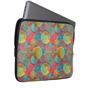 Etherische Gouden Bloesems - Naadloze Bloemen Harm Laptop Sleeve