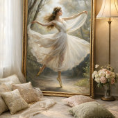 Etherische Gratie Bos Ballet Decoupage Tissuepapier