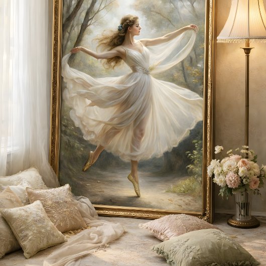 Etherische Gratie Bos Ballet Decoupage Tissuepapier