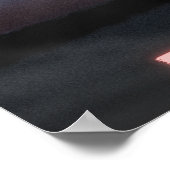 etherische groef poster (Hoek)