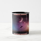 Etherische groef versie .1 tweekleurige koffiemok (Center)