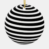 Etherische harmonie: Abstracte sfeer Keramisch Ornament (Voorkant)