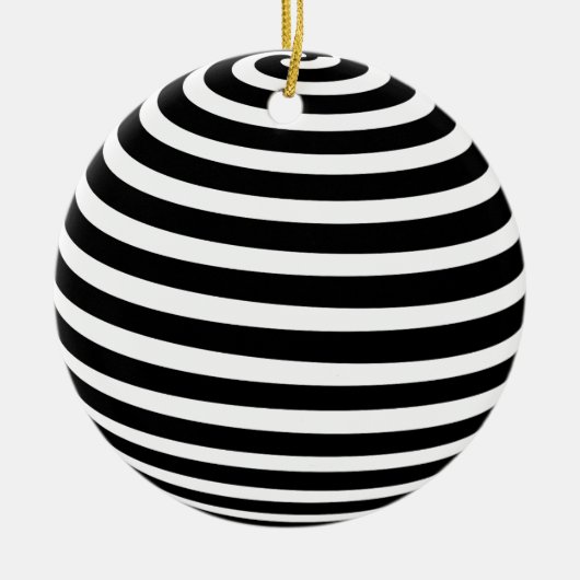 Etherische harmonie: Abstracte sfeer Keramisch Ornament (Voorkant)