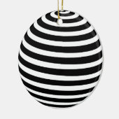 Etherische harmonie: Abstracte sfeer Keramisch Ornament (Links)