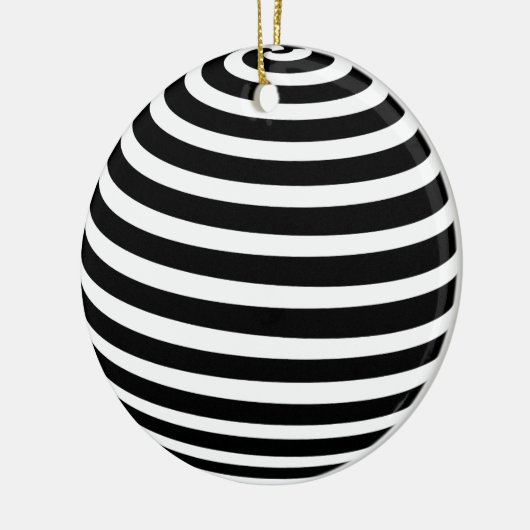 Etherische harmonie: Abstracte sfeer Keramisch Ornament (Links)