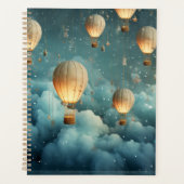 Etherische heteluchtballon Journal Planner (Voorkant)