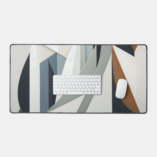 Etherische inkijk bureaumat (Keyboard & Muis)