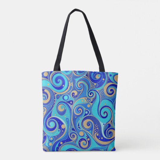 etherische inkt tote bag (Achterkant)