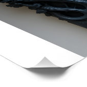 etherische keramische vlinder perfect poster (Hoek)