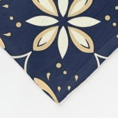 Etherische kerst fleece deken (Hoek)