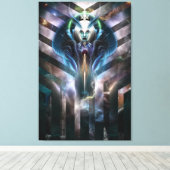 Etherische koningin van galaxy Canvas (Insitu (Houten vloer))