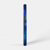 Etherische Kosmische Lotus Glow Telefoonhoes Samsung Galaxy Hoesje (Rechterkant)