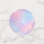 Etherische Kosmische Pastel Kleuren Galaxy Sterren Confetti (Kleine voorkant)