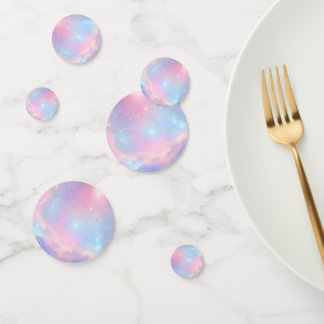 Etherische Kosmische Pastel Kleuren Galaxy Sterren Confetti