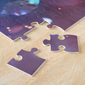 Etherische Kristallen Vlinders Legpuzzel (Zijkant)