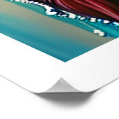 Etherische Kunst Shimmery Vrouw Poster (Hoek)