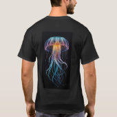 Etherische kwallen: artistiek t-shirt (Achterkant)