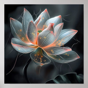 etherische lelie print