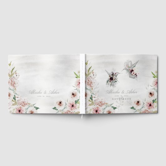 Etherische liefde bruiloft gastenboek (Volledig)