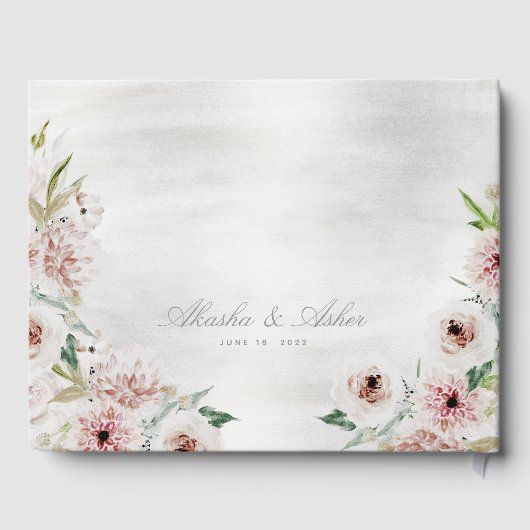 Etherische liefde bruiloft gastenboek (Achterkant)