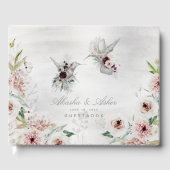 Etherische liefde bruiloft gastenboek (Voorkant)