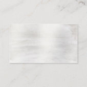 Etherische Liefde Bruiloft Online RSVP-kaart Visitekaartje (Achterkant)