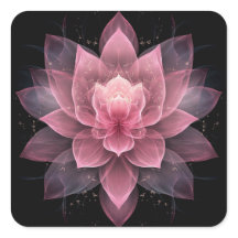 Etherische Lotusbloem - Licht Roze Zwarte Bloemmot