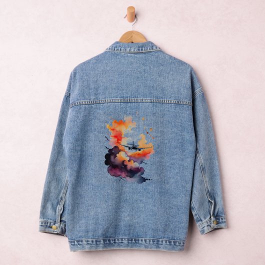 etherische luchtvaart denim jacket (Hangar)