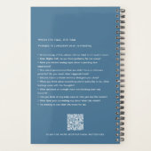 Etherische Maan en Dragonfly 2024 Planner (Achterkant)