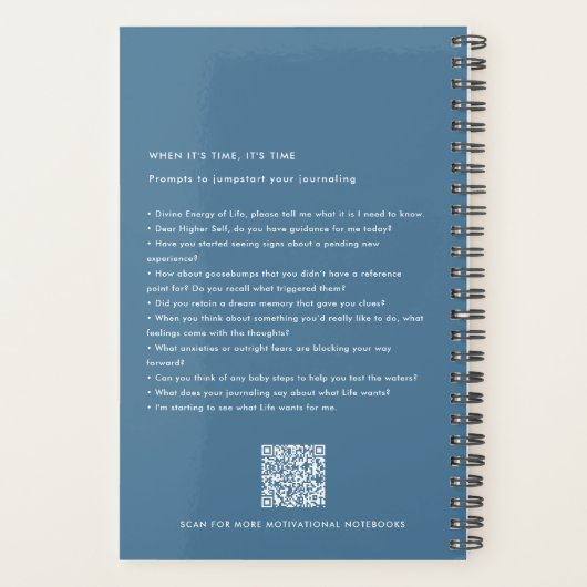 Etherische Maan en Dragonfly 2024 Planner (Achterkant)