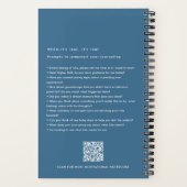 Etherische Maan en Dragonfly Journaling Prompts Notitieboek (Achterkant)