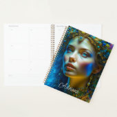 Etherische Magische Fantasie Kunst Mooie Godin Planner (Display)