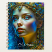 Etherische Magische Fantasie Kunst Mooie Godin Planner (Voorkant)