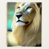 Etherische Majestic Leeuwen Planner (Voorkant)