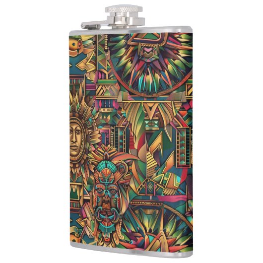 ETHERISCHE MARINE "Levendig Historisch Embleem" Vi Heupfles (Links)