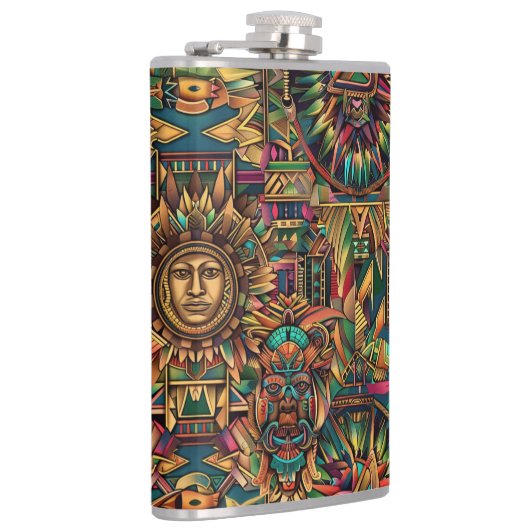 ETHERISCHE MARINE "Levendig Historisch Embleem" Vi Heupfles (Rechts)