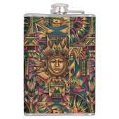 ETHERISCHE MARINE "Levendig Historisch Embleem" Vi Heupfles (Achterkant)