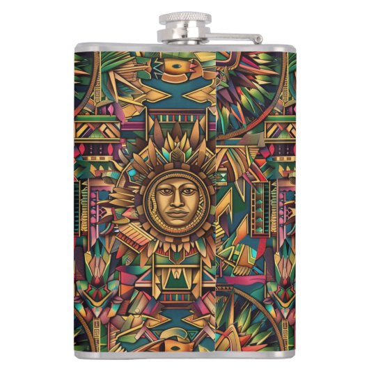 ETHERISCHE MARINE "Levendig Historisch Embleem" Vi Heupfles (Achterkant)