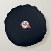 etherische mermail rond kussen (Achterkant)