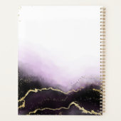 Etherische Mist Ombre Amethist Paarse Moody Bruilo Planner (Achterkant)