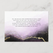 Etherische Mist Ombre Amethist Trouwinformatie Informatiekaartje (Achterkant)