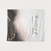 Etherische Mist Ombre Blush Fotohokje Achtergrond Wandkleed (Voorkant (horizontaal))