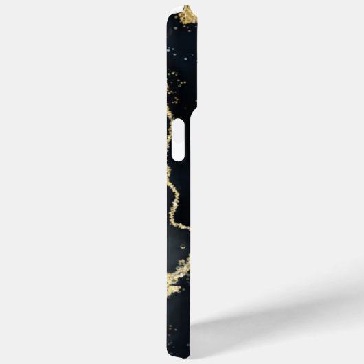 etherische mist ombre marineblauwe Waterverf monog Case-Mate iPhone Case (Achterkant / Rechts)