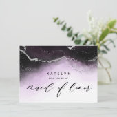 Etherische Mist Ombre Paarse Eresluis Voorstel (Staand voorkant)