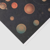 Etherische moderne kosmische Oracle Fantasy Decoup Tissuepapier (Detail)